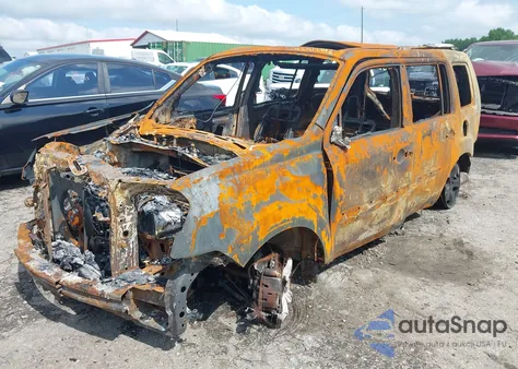 2014 Honda Pilot Ex-L from USA, damaged, VIN 5FNYF4H51EB014071